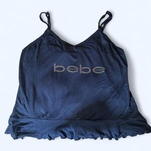 Bebe Midnight Blue Sleepwear Top